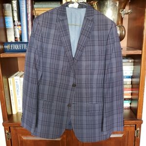 Boys Ralph Lauren cotton plaid sport coat